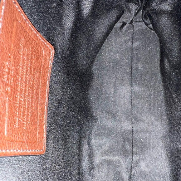 Authentic Coach Men’s Leather Messenger Bag Crossbody Laptop Travel Work Brown - Picture 8 of 16